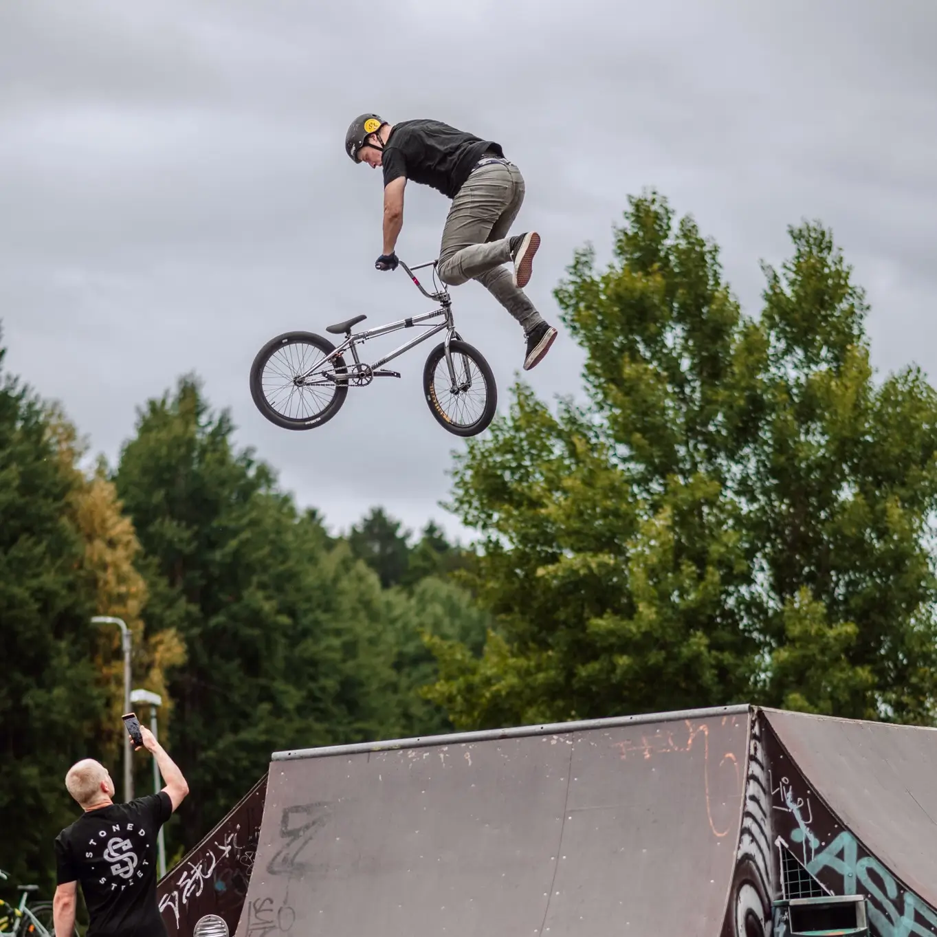 BMX-demo BikeFest pyöräilytapahtumassa Hämeenlinnassa